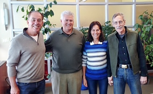 Marcos Croce, Dan Cox, Silvia Croce, Bill Mares.